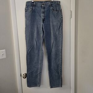 Vintage Levi's 100% Cotton 545 Big And Tall Loose Fit Jeans 38x38